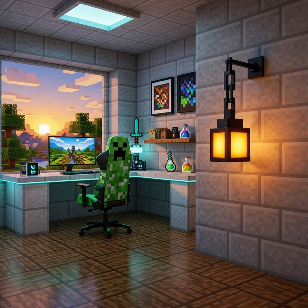 Lampara de Minecraft Ambiental